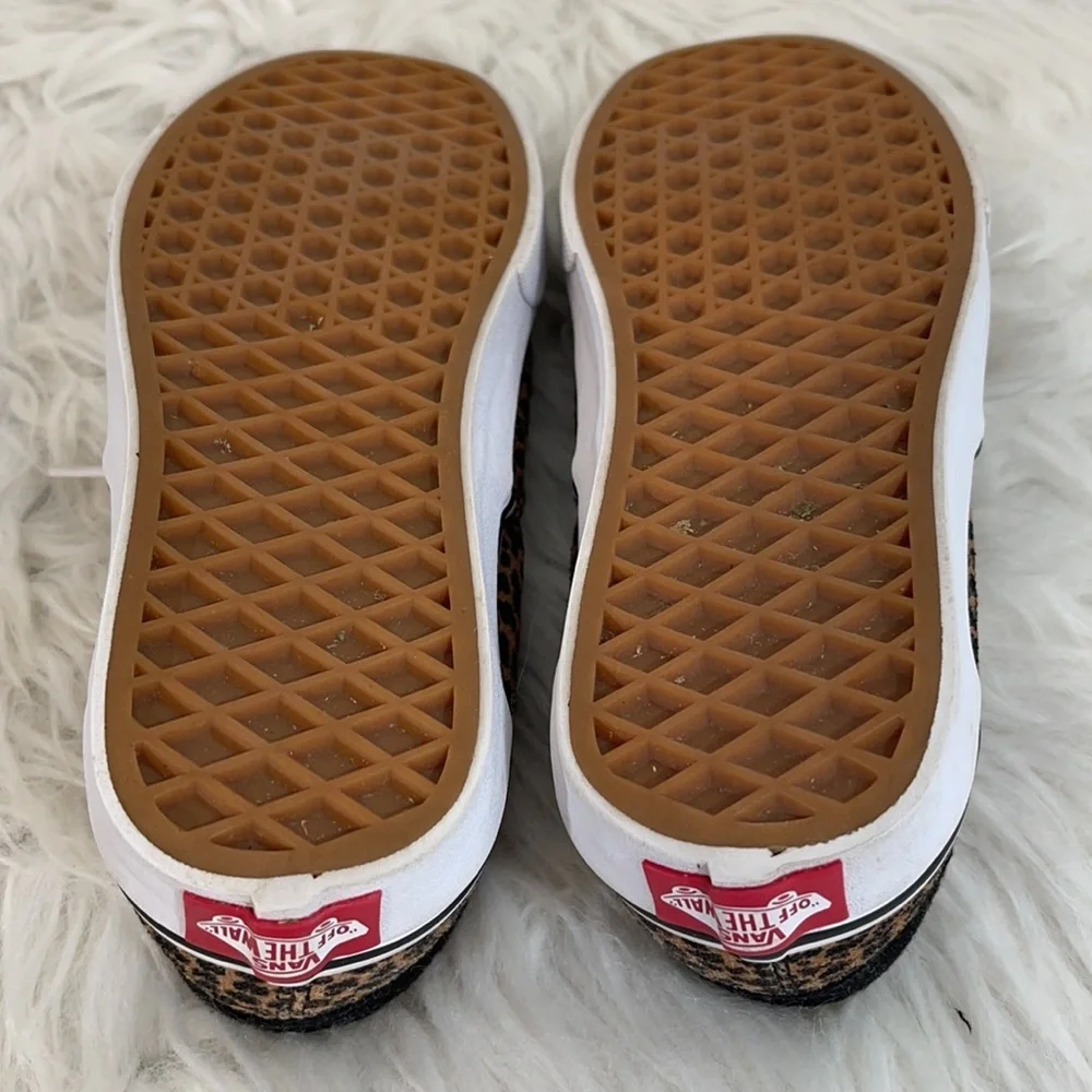Vans Animal Print Sneakers Size 5 - Picture 7 of 8